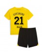 Borussia Dortmund Donyell Malen #21 Replika Hemmakläder Barn 2023-24 Kortärmad (+ byxor)